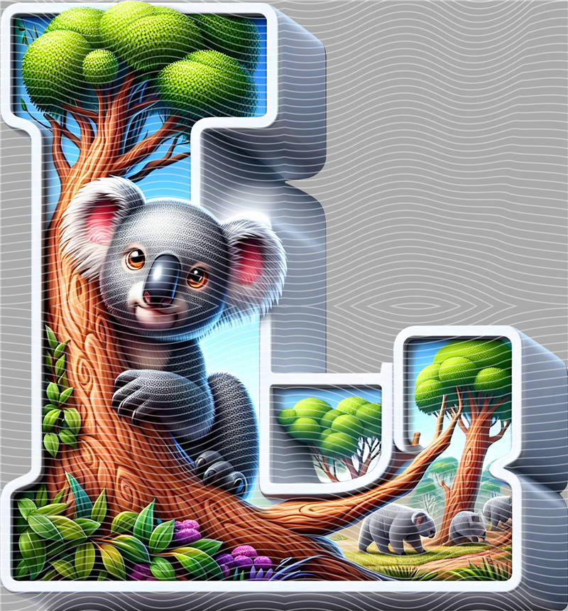 Letters A to Z and Number-AZ 45